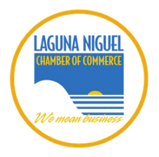 This is the Laguna Niguel Chamber of Commerce logo.
