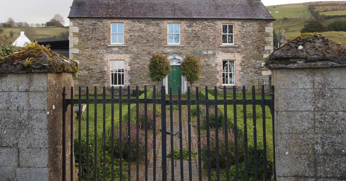 This is an image of a gated home.
