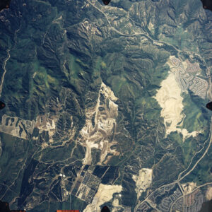 This is a aerial view photo of Foothill Ranch in 1989 before it was developed.