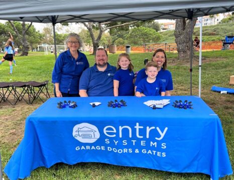 Image of Entry Systems Laguna Niguel AYSO sponsor Entry Systems' banner.