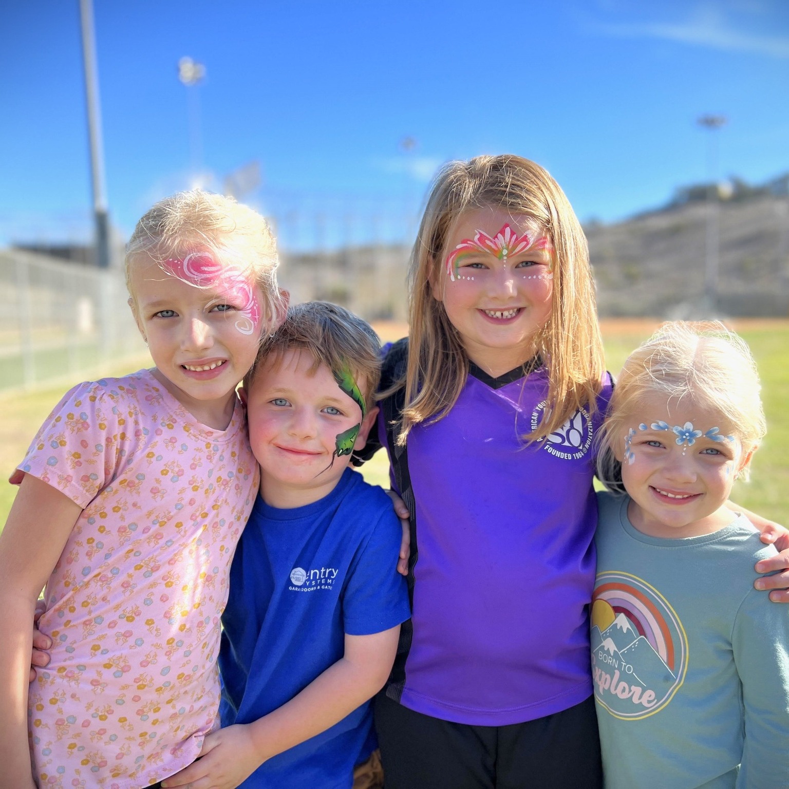 Image of Entry Systems grandchildren AYSO Laguna Niguel sponsorship.