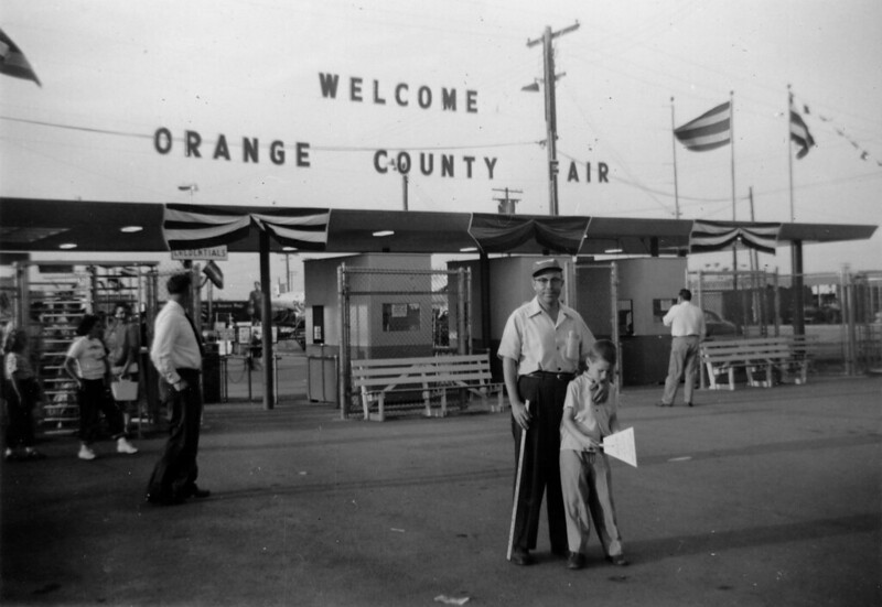 Image from OC Archives of Orange County Fair in 1956, Costa Mesa, CA.