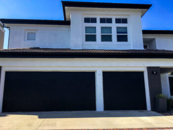 Modern Flush Garage Door Install in Coto de Caza -After