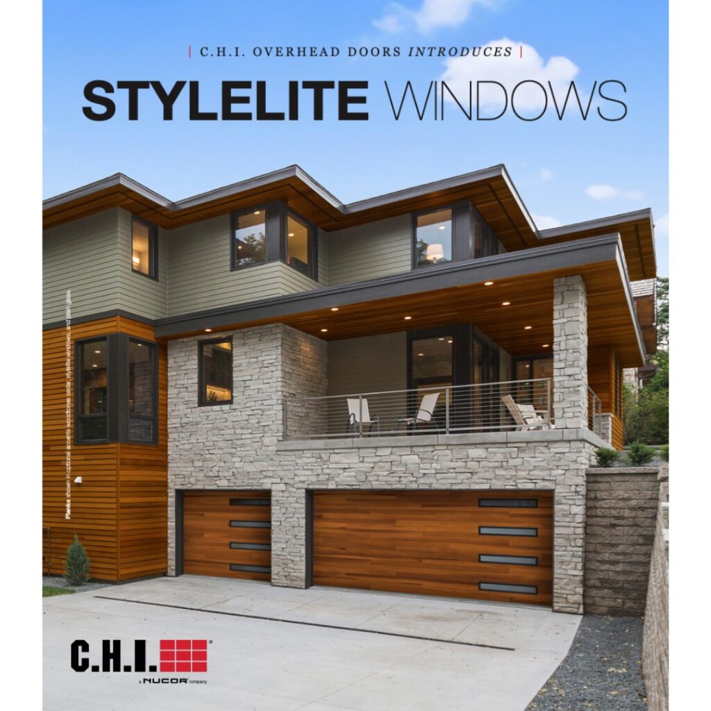 Stylite Discover CHI’s New Modern Stylite Garage Door Windows