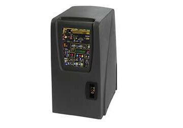 This is an image of a sliding driveway gate opener.